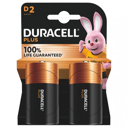 BLISTER DURACELL (610) 2 PILAS ALCALINA PLUS LR20
