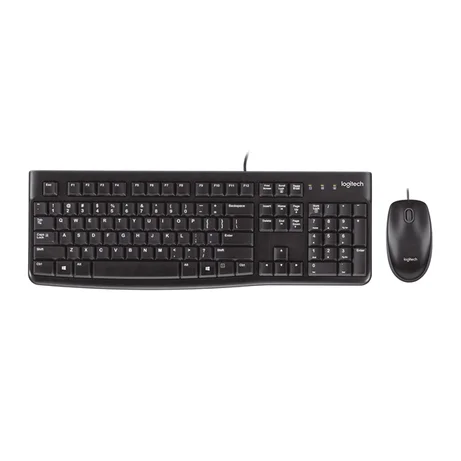TECLADO + RATON OPTICO LOGITECH DESKTOP MK120