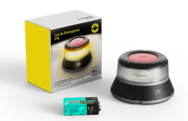 Luz baliza de emergencia para coche ZTE E1 V16/ Homologada/