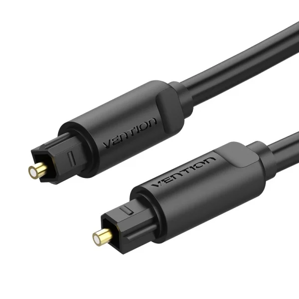 Cable de Audio de Fibra óptica Vention BAEBG/ 1.5m/ Negro - Cables y adaptadores de sonido