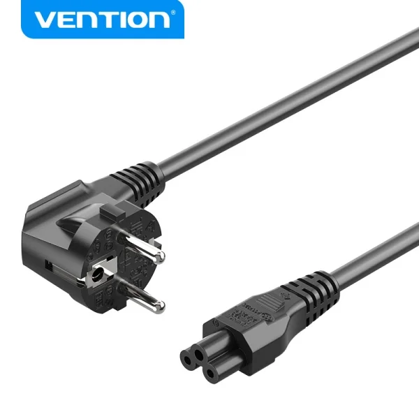 Cable de Alimentación Vention ZCKBAC EU C5 - 1.8m - Color Negro