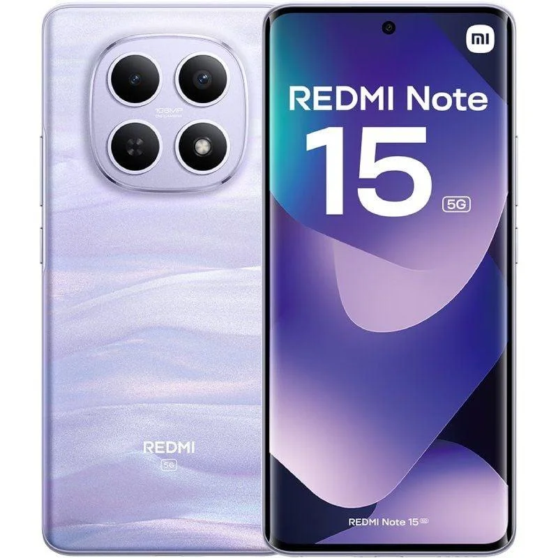 SMARTPHONE REDMI NOTE 15 5G 8/256 6,83" MIST PURP