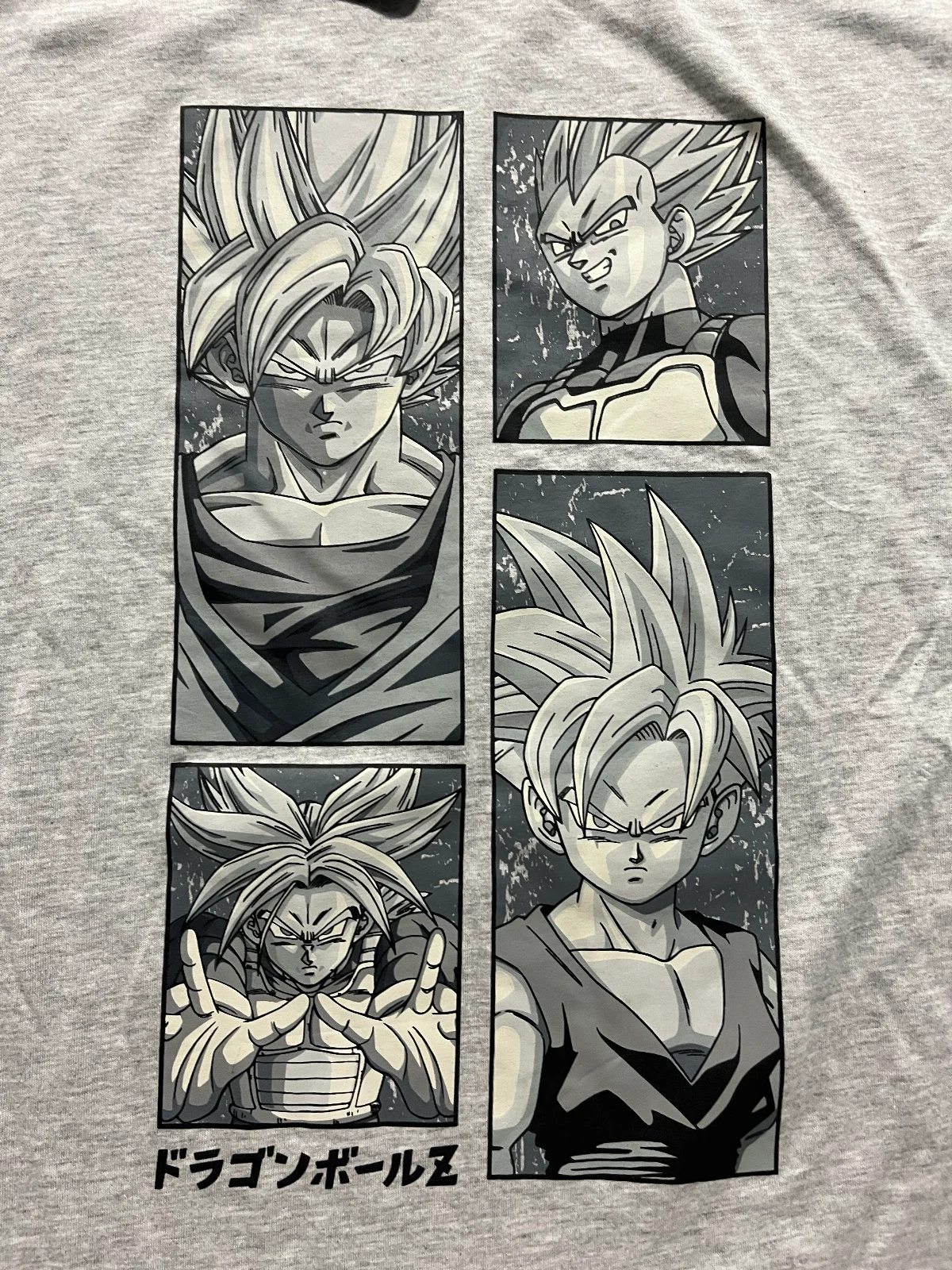 Camiseta Dragonball Z (gris)