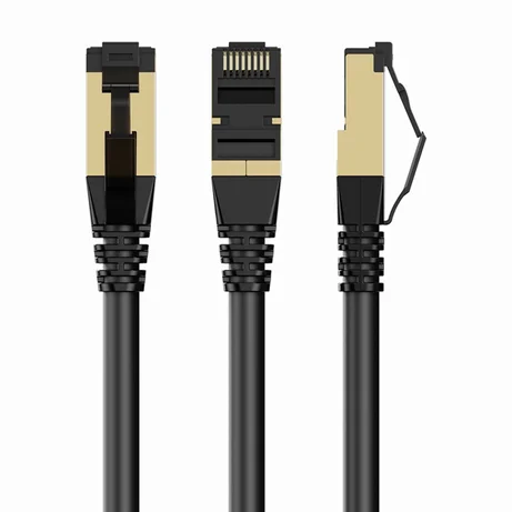 CABLE RED S-FTP GEMBIRD CAT 8 LSZH NEGRO 5 METROS  PP8-LSZHCU-BK-5M