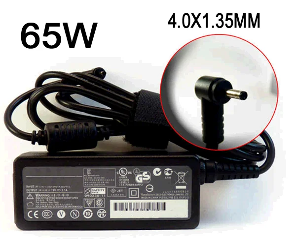 CARG-116 Cargador compatible para portátil ASUS 65W 19V 3.42A 4.0x1.35 mm Dayma
