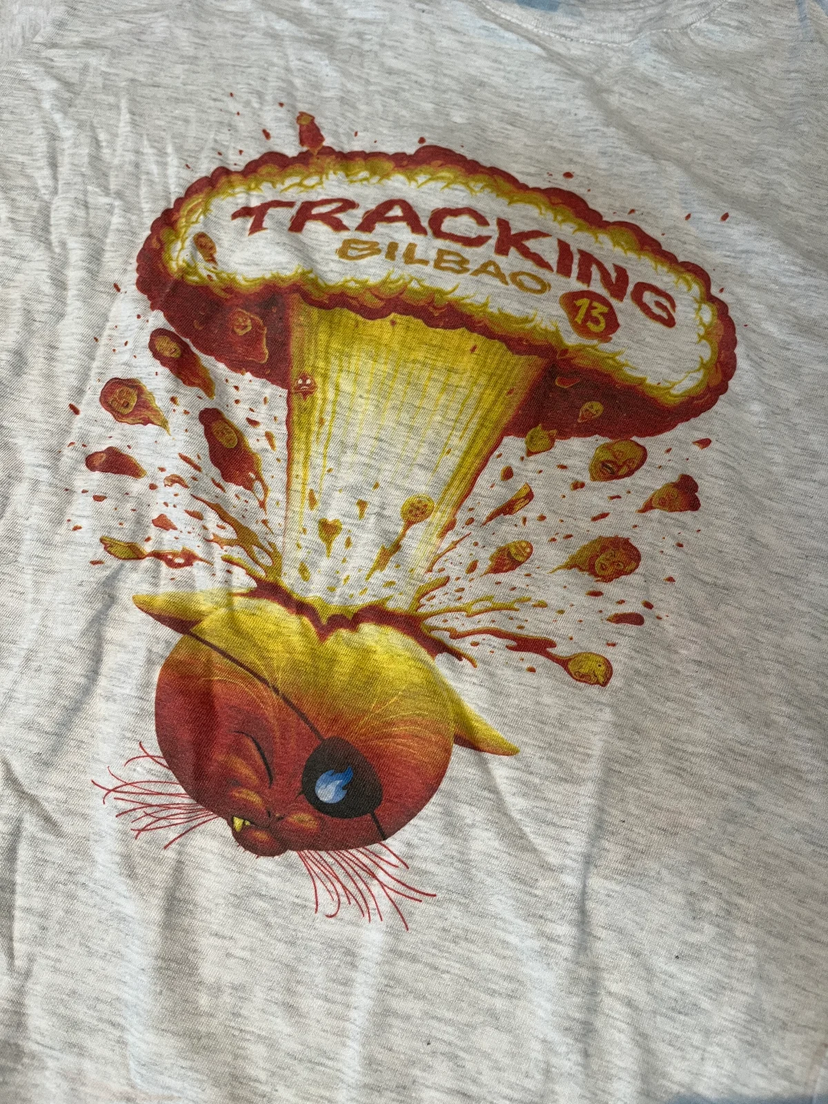 Camiseta Tracking 13 (gris)