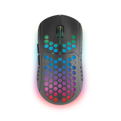 Ratón Inalámbrico MARS GAMING MMW3 Negro RGB 3200DPI Ultraligero