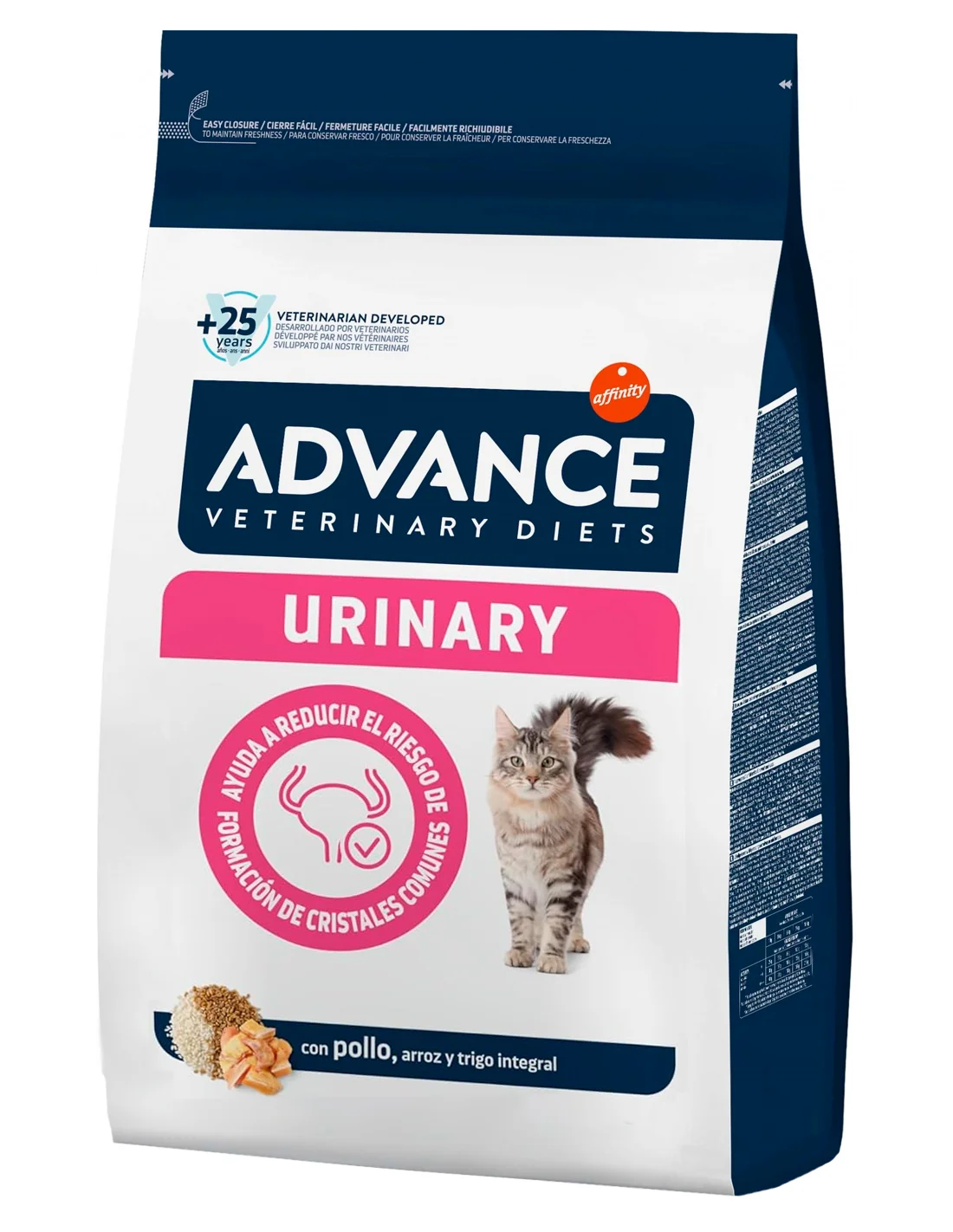 Pienso Dietético Gatos Advance Veterinary Diets Feline Urinary Adult (3 kg)