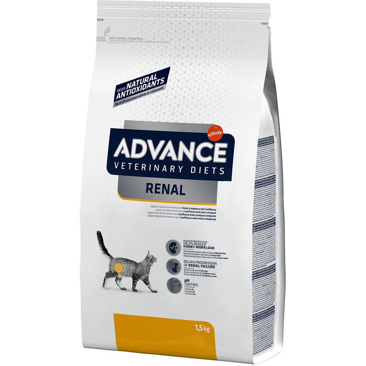 Pienso Dietético Gatos Advance Veterinary Diets Feline Renal (1,5 kg)
