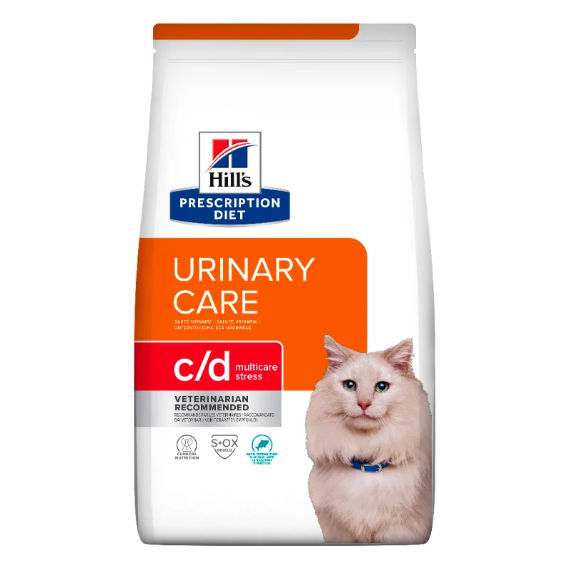 Hill's Prescription Diet c/d Multicare Unirary Stress Pescado - Pienso Urinario para Gatos