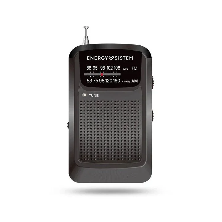 Radio Portatil Am/fm Energy Sistem Salida De Minijack 3.5 Para Auriculares. Funciona Con Pila Aaa – imagen 1