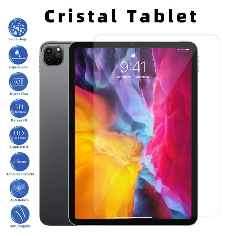 Cristal Templado de Tablet iPad 10Th 10.9" 2022 / iPad 11th 10.9" 2025 (iPad A16)