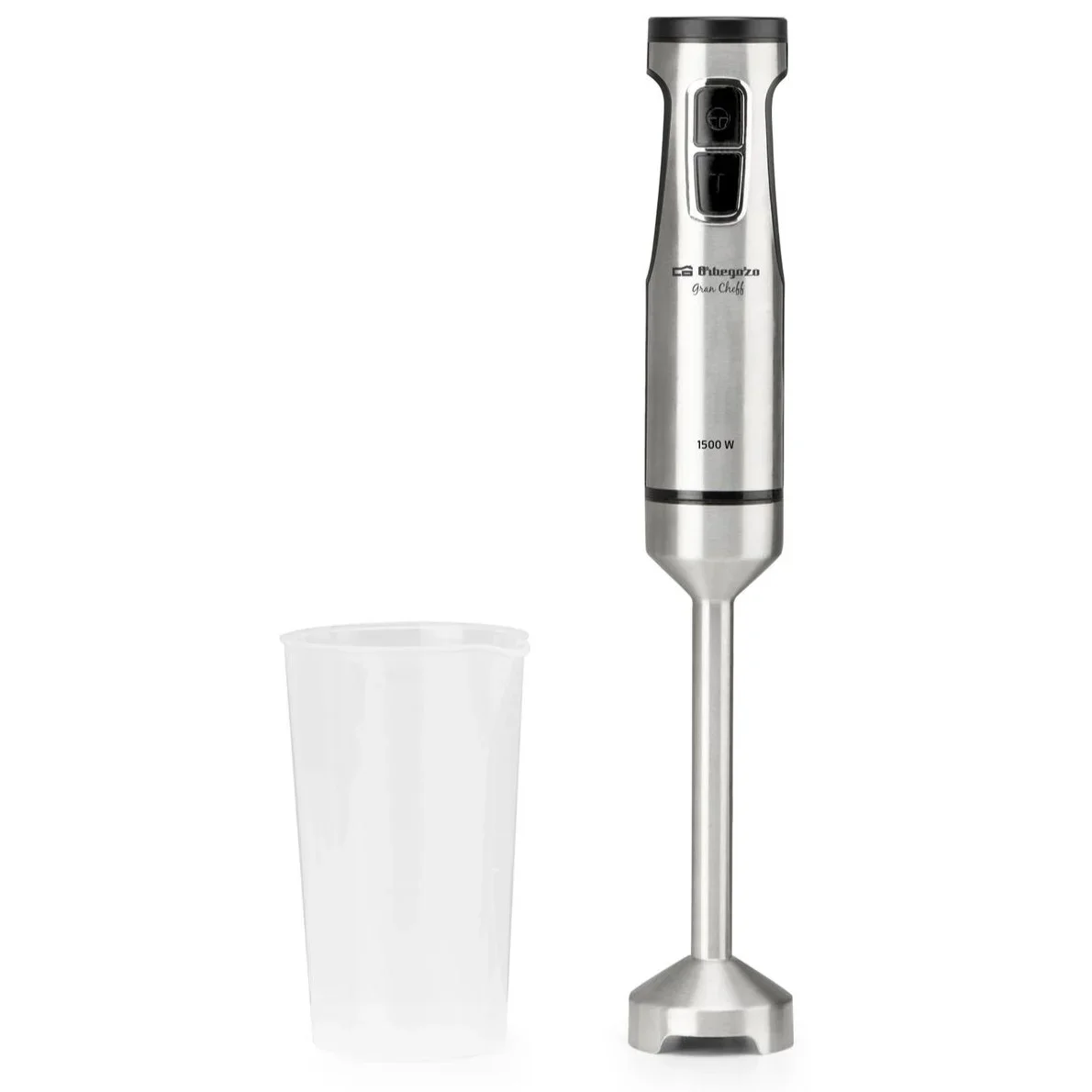 Batidora de mano Orbegozo BT 3015 1500W motor DC velocidad ajustable vaso 700 ml