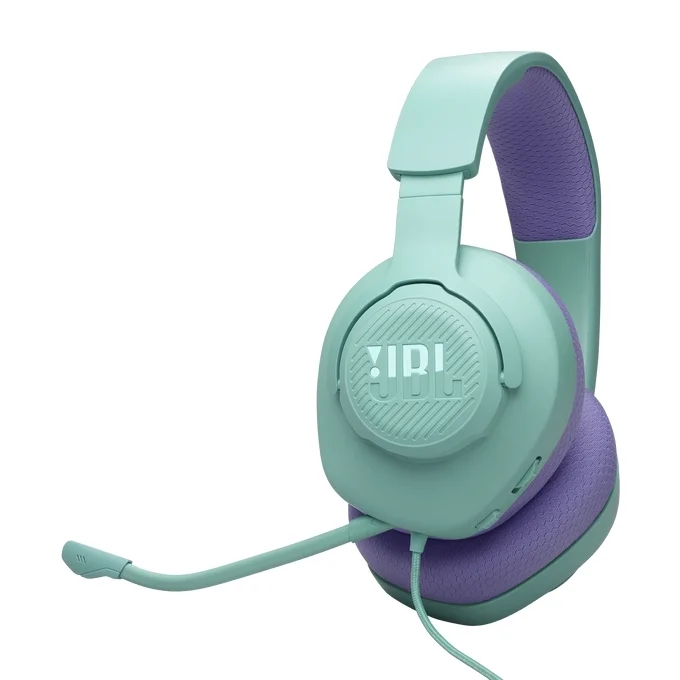 Auriculares Gaming JBL Quantum 100M2 con Micrófono Extraíble Azul Cian