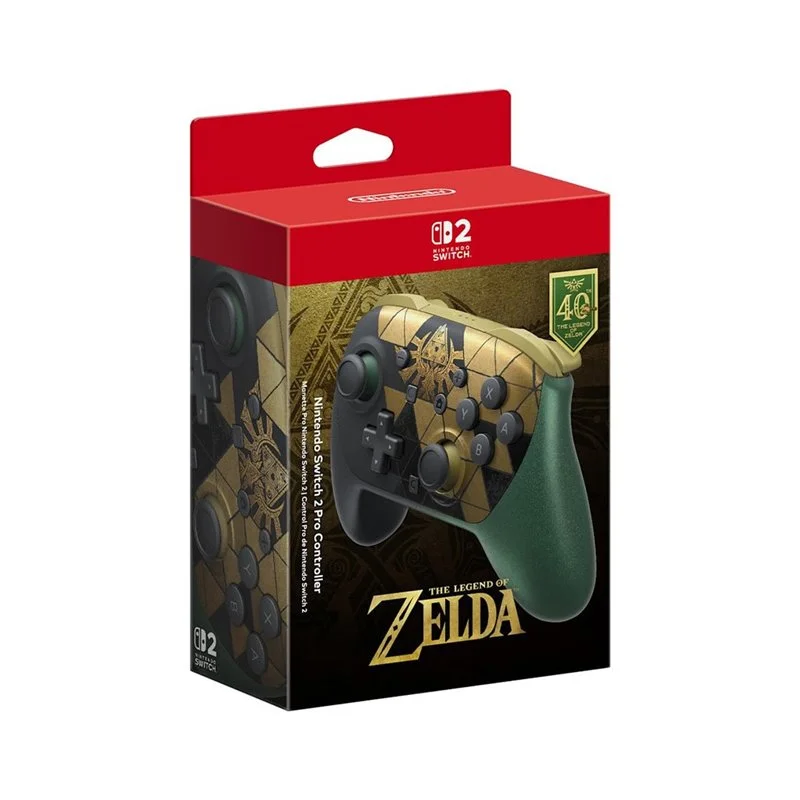 Mando Pro Nintendo Switch 2 The Legend of Zelda 40 Aniversario – Oficial Nintendo – imagen 1
