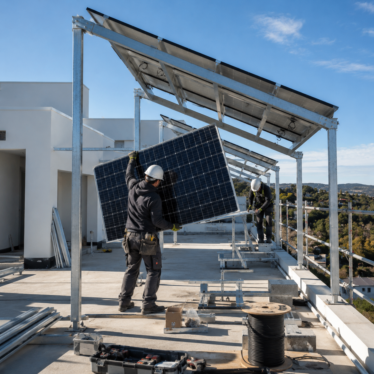 <span style="font-size: 12px;">INSTALACIÓN DE SISTEMAS FOTOVOLTAICOS</span>