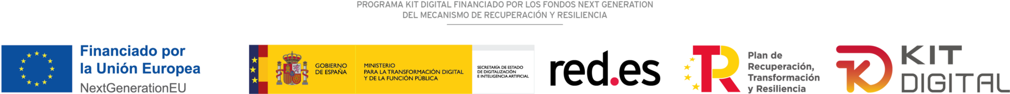 Programa Kit Digital financiado por los fondos Next Generation del mecanismo de recuperación y resiliencia
