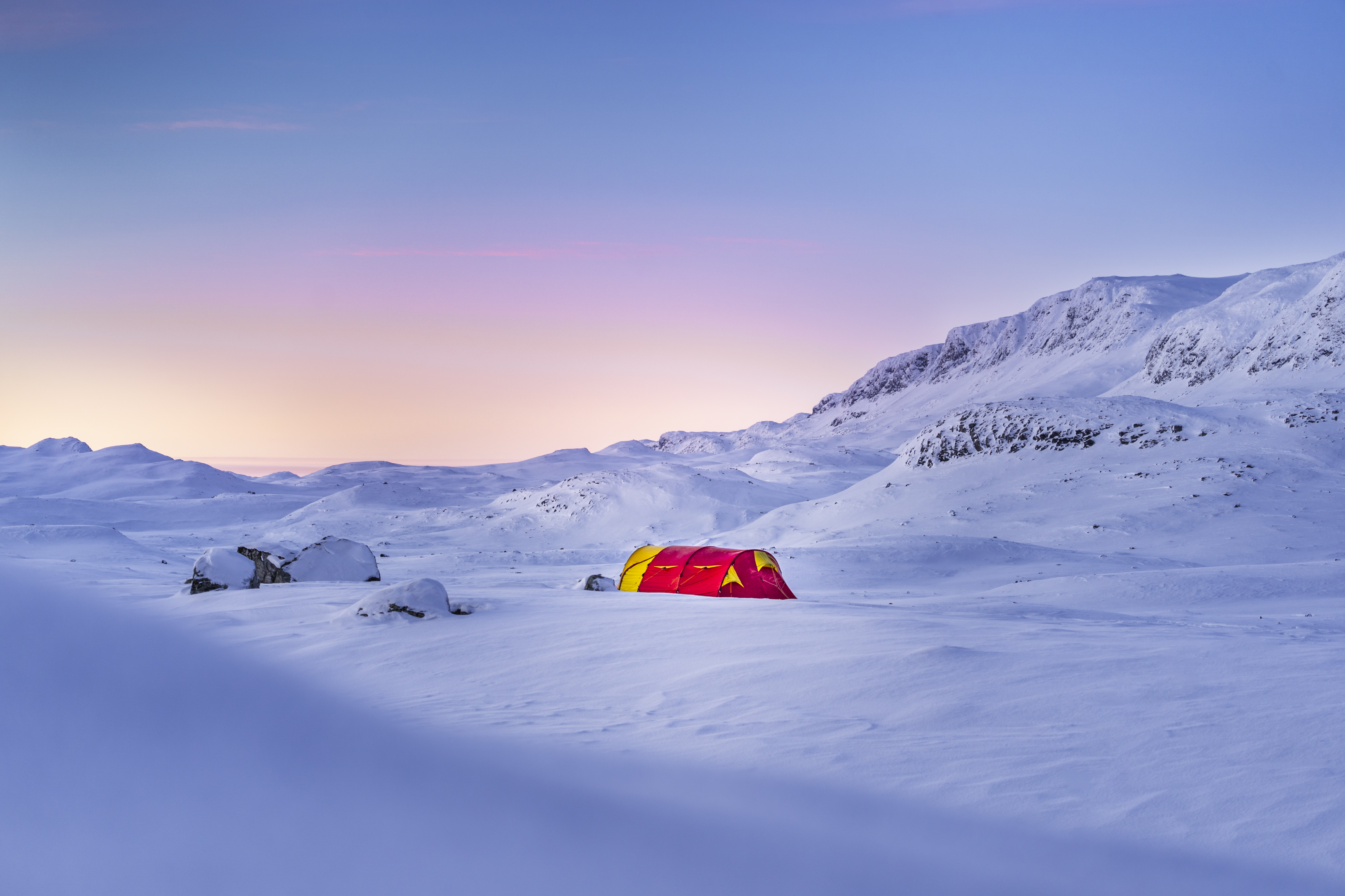 Hardangervidda, ski-expedition