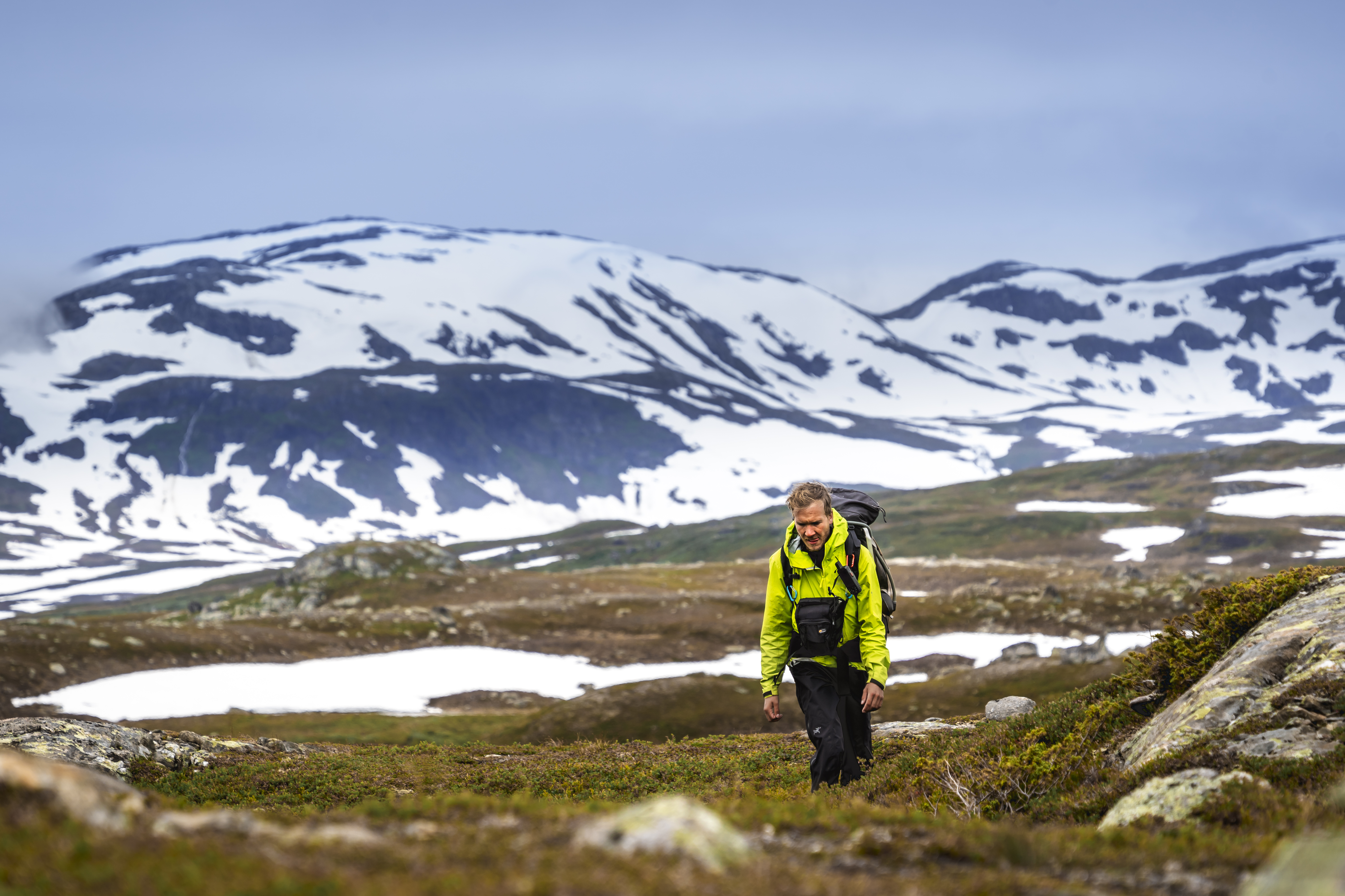 Walking across Norway (widest) Solo