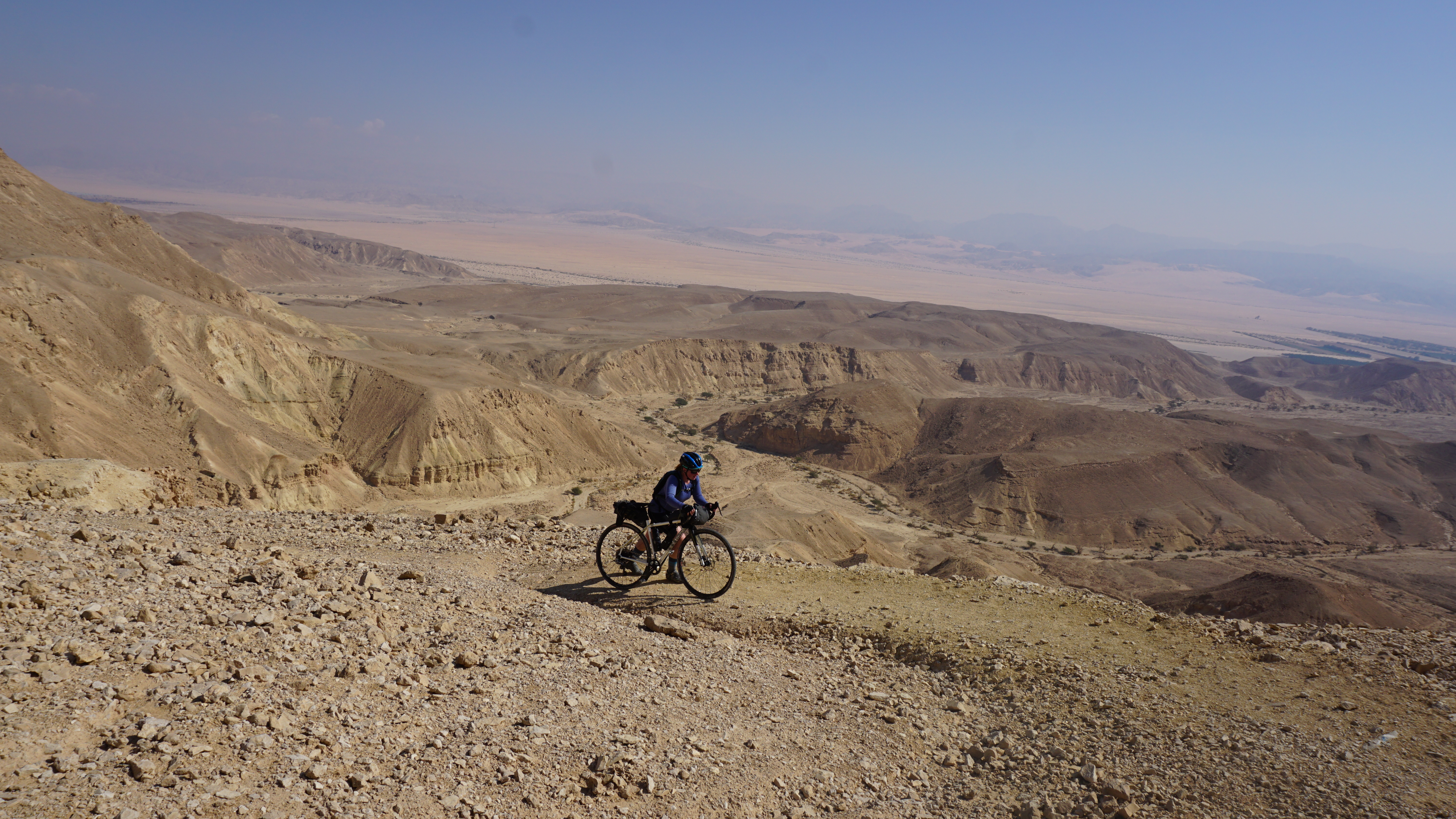 Unsupported Gravel Bikepacking in the Israeli desert