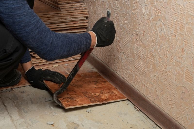 power scraper tile removal