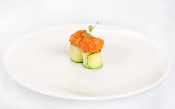 16A. ZUCCHINE SPICY SALMONE