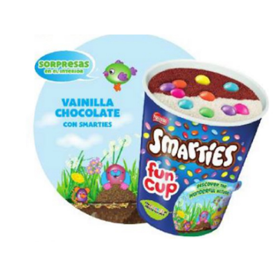 321. Nestle Smarties Fun Cup