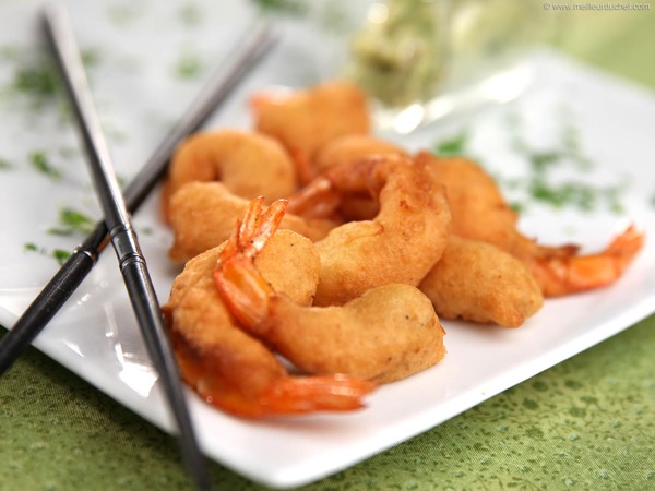 6 beignets de crevettes 