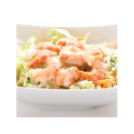 Salade chinoise aux crevettes 