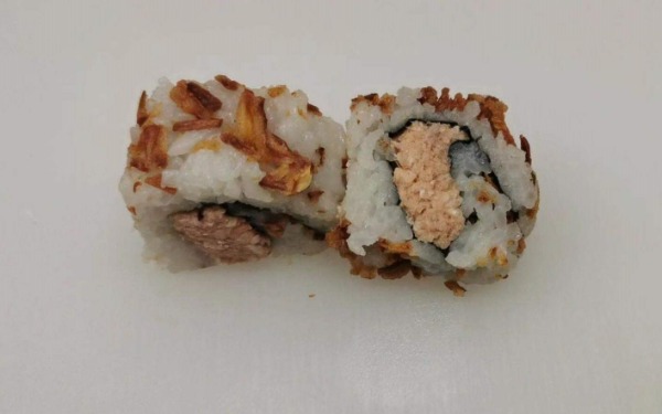 M34. Oignon roll's saumon cuit mayo