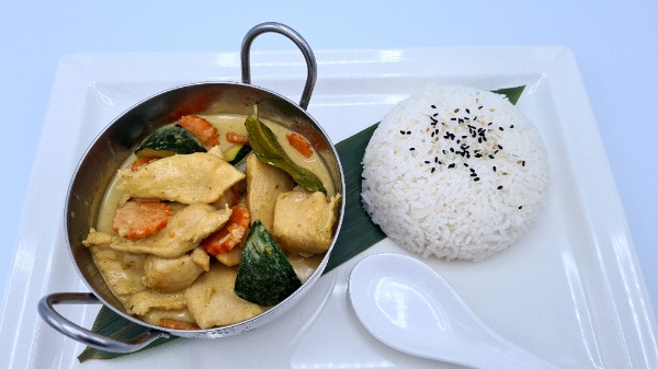 Curry vert de poulet à la Thaïlandaise 
