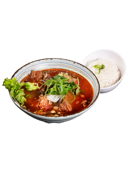 Riz au ragoût de boeuf