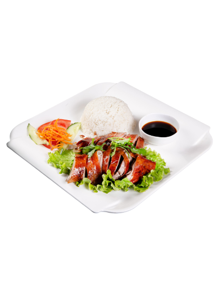 Riz au canard laqué