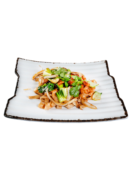 Pâtes de riz (nouilles) aux légumes