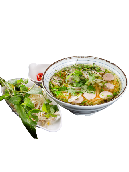 Soupe aux boulettes de boeuf