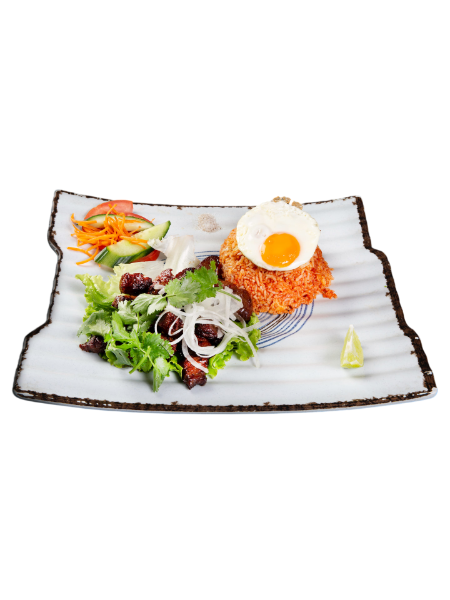 Riz au boeuf sauté façon Loc Lac