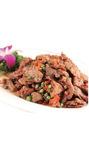 Bœuf sauté au cumin