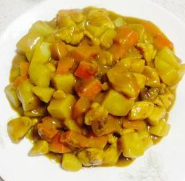 46 Poulet au curry