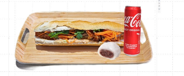 1 Banh-mi + 1 Boisson