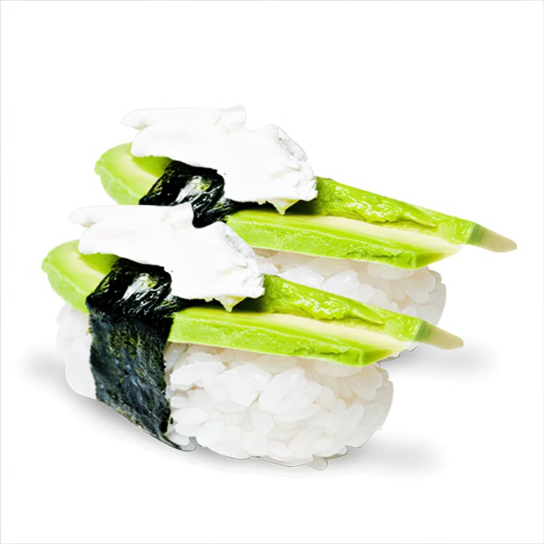 Sushi avocat cheese