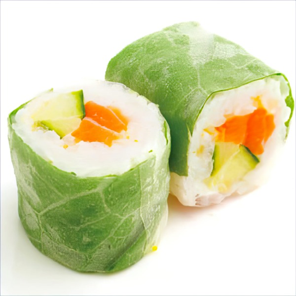 Printemps saumon avocat 春卷皮三文鱼牛油果60