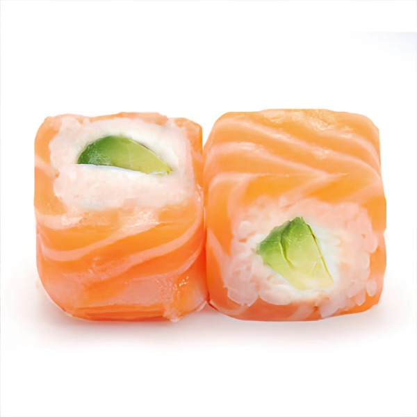 Saumon roll avocat cheese