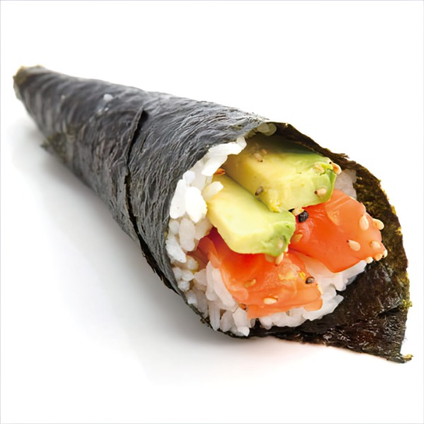 Temaki saumon avocat 三文鱼牛油果手卷 109