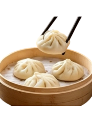Bao de cerdo al vapor (4uds)