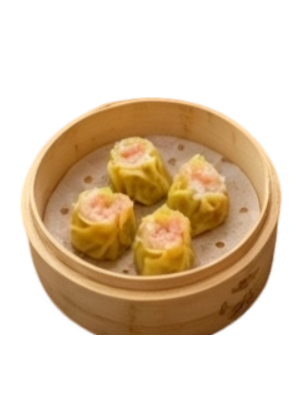 Siumai de marisco al vapor