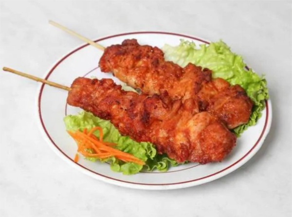 Brochettes au poulet thaïlandais (2 pièces)