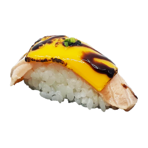 Käse Lachs Nigiri (1 Stück)