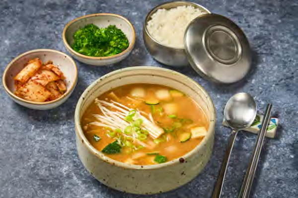 된장찌개 Doenjang Jjigae – Ragoût de pâte de soja fermentée