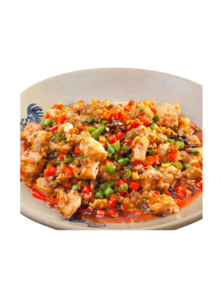 Rabbit with two peppers