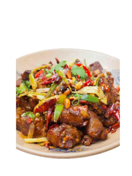 Pig feet in Sichuan sauce